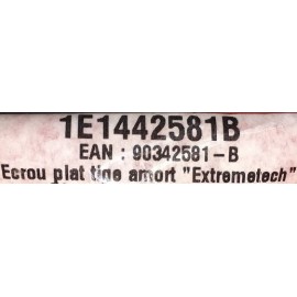 Ecrou platine amortisseur EXTREMETECH C2 S1600