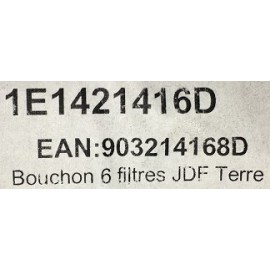 Bouchon de jambe de force Terre C2 S1600
