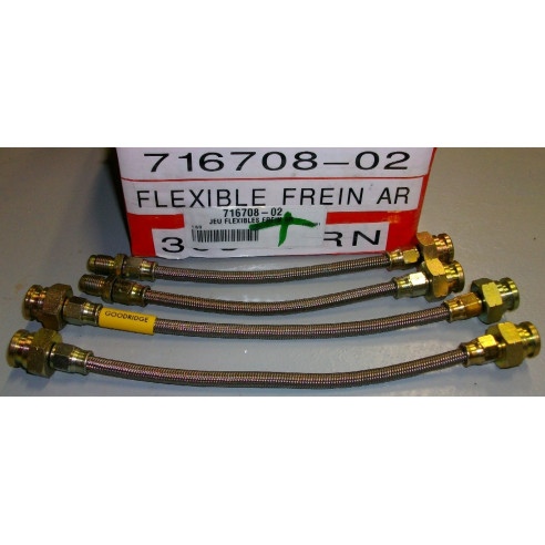 Kit durites de frein AR Peugeot Sport 306 Gr.N