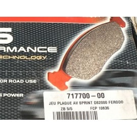 Jeu de plaquettes de frein AV FERODO DS Performance