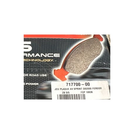Jeu De Plaquettes De Frein Métal Pour Voiture RC 1/10 HSP Nitro - Neuf