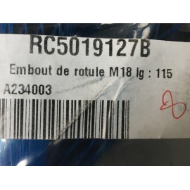 Embout de rotule M18 L:115 207 S2000