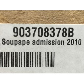 Soupape d'admission Peugeot Sport 207 Super 2000 Spec 3B