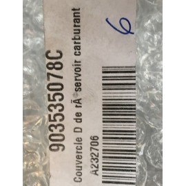 Couvercle réservoir 207 S2000