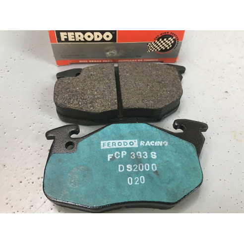 Jeu de plaquettes de frein AV FERODO DS2000 pour 106 Rallye / 205 GTI 1600