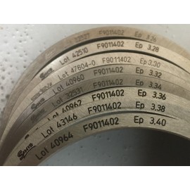 Jeu de cales de précharge roulements diff AV 207 S2000