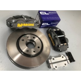 Kit freins AP 4 pistons - disques Ø283mm ep:26mm - plaquettes RC6