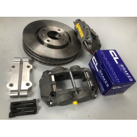 Kit freins AP 4 pistons - disques Ø283mm ep:26mm - plaquettes RC6