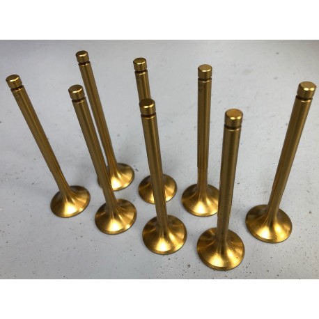 Jeu de 8 soupapes d'échappement Titane 306 Maxi Ø29.4mm
