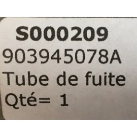 Tube de fuite 207 LW