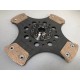 Disque d\'embrayage Ø235mm 4 patins rigide 207 RC Rallye / RCZ Cup