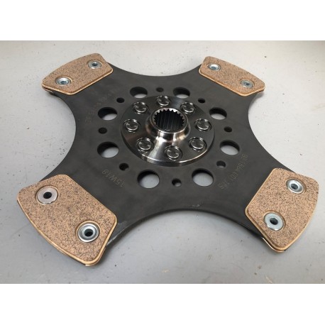 Disque d'embrayage Ø235mm 4 patins rigide 207 RC Rallye Disque d'embrayage Ø235mm 4 patins rigide 207 RC Rallye