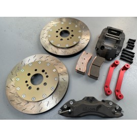 Kit freins AV ALCON 4 pistons - disques Ø330mm ep:30mm - plaquettes CL RCR