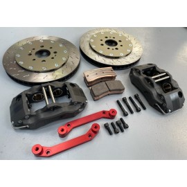 Kit freins AV ALCON 4 pistons - disques Ø330mm ep:30mm - plaquettes CL RCR