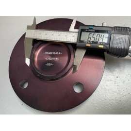 Cale de voie pleine ep 9mm double centrage