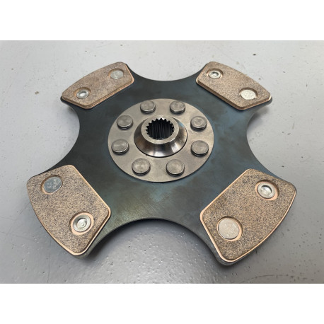 Disque d'embrayage Ø200mm avec moyeu Ø21 / 18 cannelures ep 7,8mm