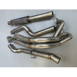 Collecteur + ligne d'échappement type Saxo Kit Car
