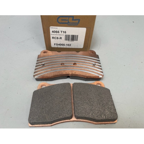Jeu de plaquettes de frein AV CL RC8R pour C2R2Max