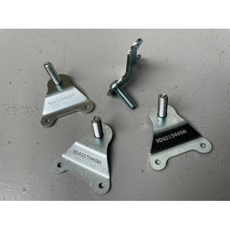 Jeu de 4 pattes support ventilateur 208 R2 / DS3 R3