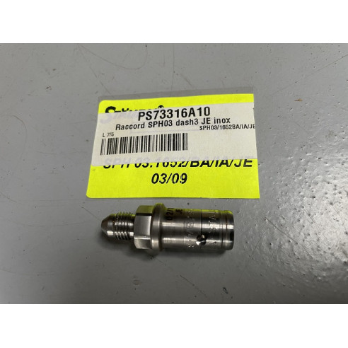Raccord Staubli SPH03 Dash3 JE Inox