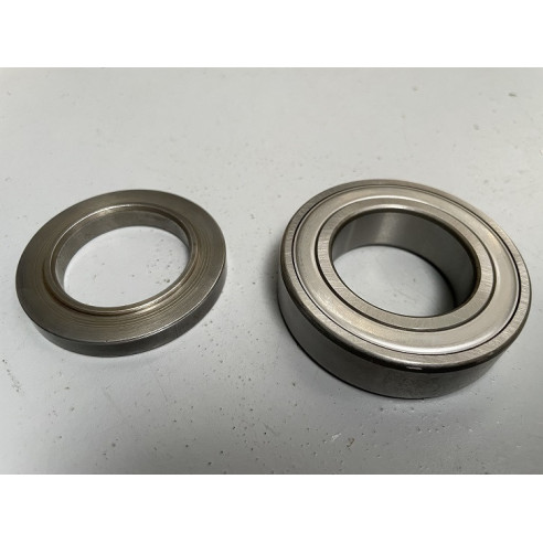 Roulement + bague d'arrêt transmission droite 206 S1600