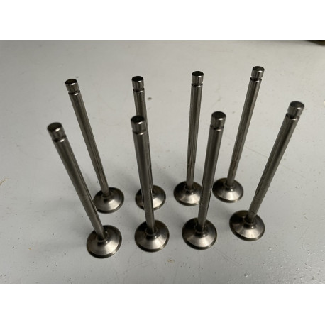 Jeu de 8 soupapes d'échappement forgées 206 S1600 Jeu de 8 soupapes d'échappement forgées 206 S1600