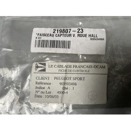 Faisceau capteur vitesse roue Hall 206 S1600