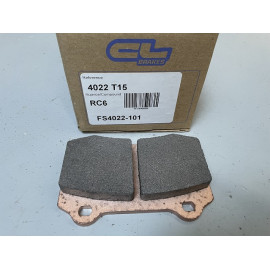 Jeu de plaquettes de frein AV CL RC6 Brembo