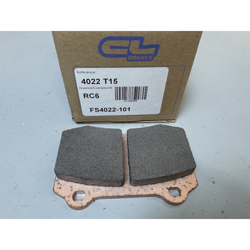 Jeu de plaquettes de frein AV CL RC6 Brembo