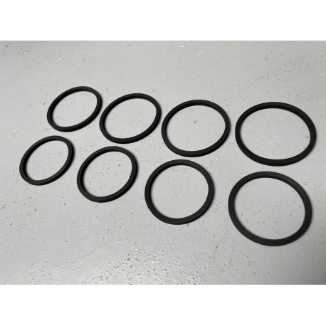 Kit joints pour étriers AV Brembo 4 pistons 206 S1600 Kit joints pour étriers AV Brembo 4 pistons 206 S1600