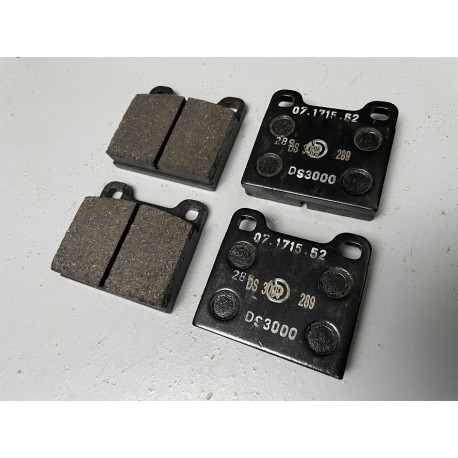 Jeu de plaquettes de frein AR FERODO DS3000 206 S1600