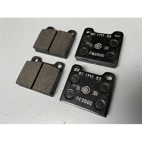 Jeu de plaquettes de frein AR FERODO DS3000 206 S1600