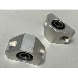Jeu de 2 paliers alu rigides de triangle 106 / Saxo