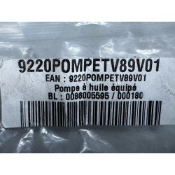 Pompe à huile complète équipée 3MO
