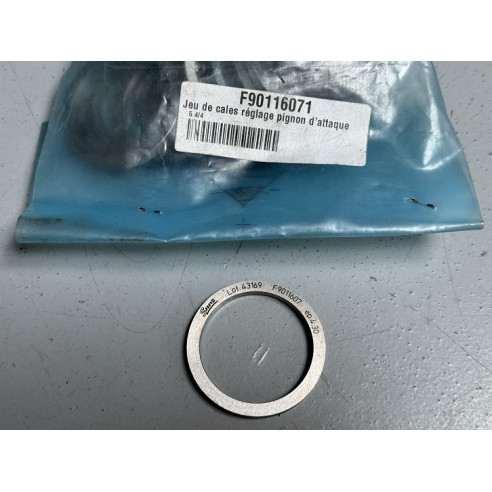 Jeu de cales de réglage pignon d'attaque 207 S2000