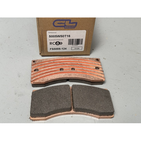 Jeu de plaquettes de frein AV CL RC8R
