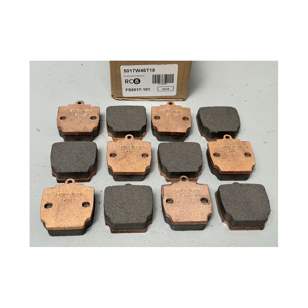 Jeu de plaquettes de frein pour étriers ALCON 12 pistons Jeu de plaquettes de frein pour étriers ALCON 12 pistons
