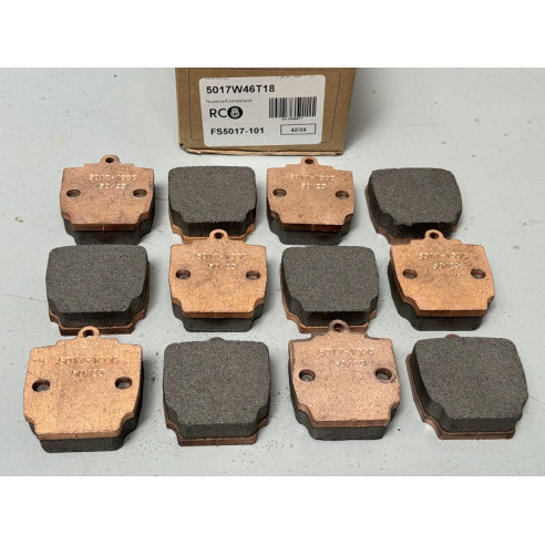 Jeu de plaquettes de frein pour étriers ALCON 12 pistons