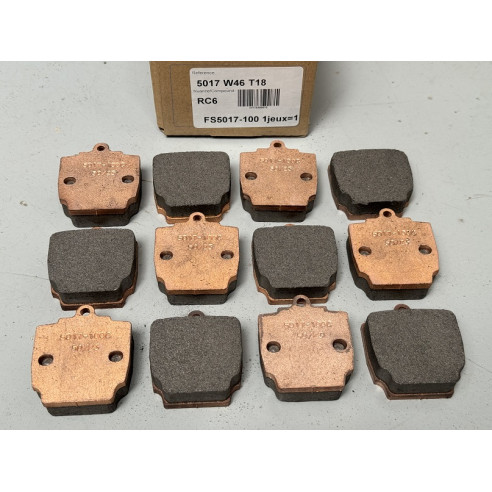 Jeu de plaquettes de frein pour étriers ALCON 12 pistons