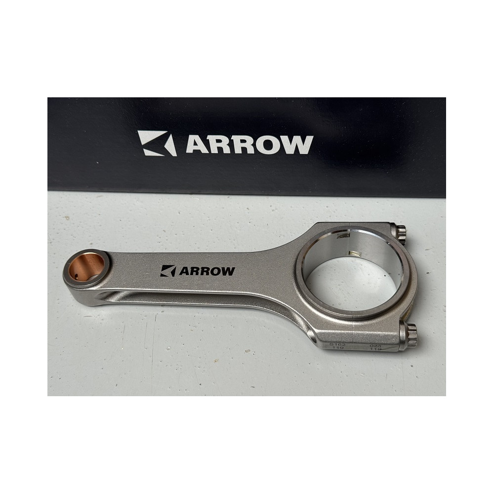 Jeu de 4 bielles ARROW TU entraxe 137.5mm x18 Jeu de 4 bielles ARROW TU entraxe 137.5mm x18