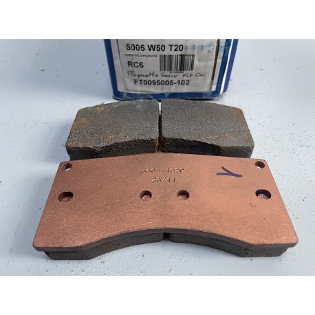 Jeu de plaquettes de frein AR CL RC6 pour étriers Bendix d'origine Jeu de plaquettes de frein AR CL RC6 pour étriers Bendix d'origine