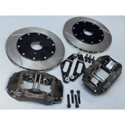 Kit freins ALCON 4 pistons + disques  Ø318mm x 28mm avec bols alu Gr.A