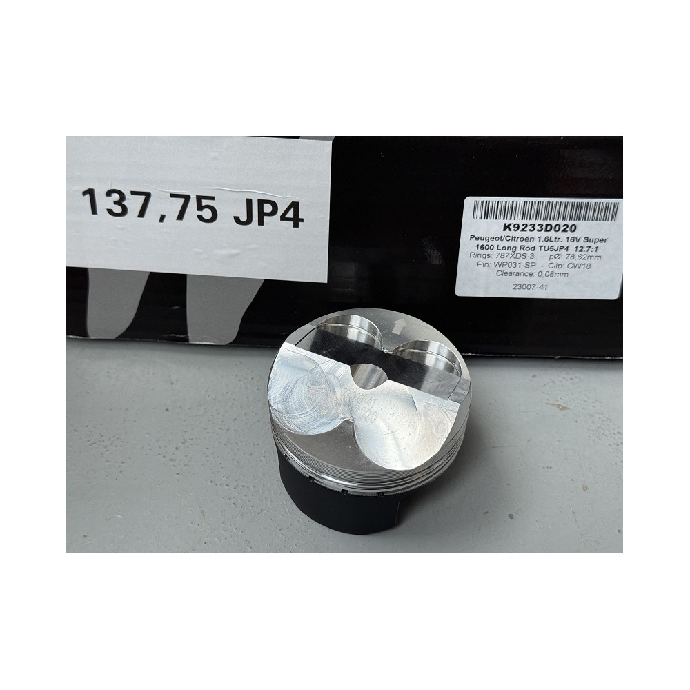 Jeu de 4 pistons forgés Wössner Ø78.7mm type C2 S1600