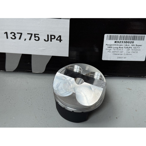 Jeu de 4 pistons forgés Wössner Ø78.7mm type C2 S1600