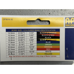 Maitre cylindre AP Racing CP7855-91 - 0.7" - Ø17.8mm