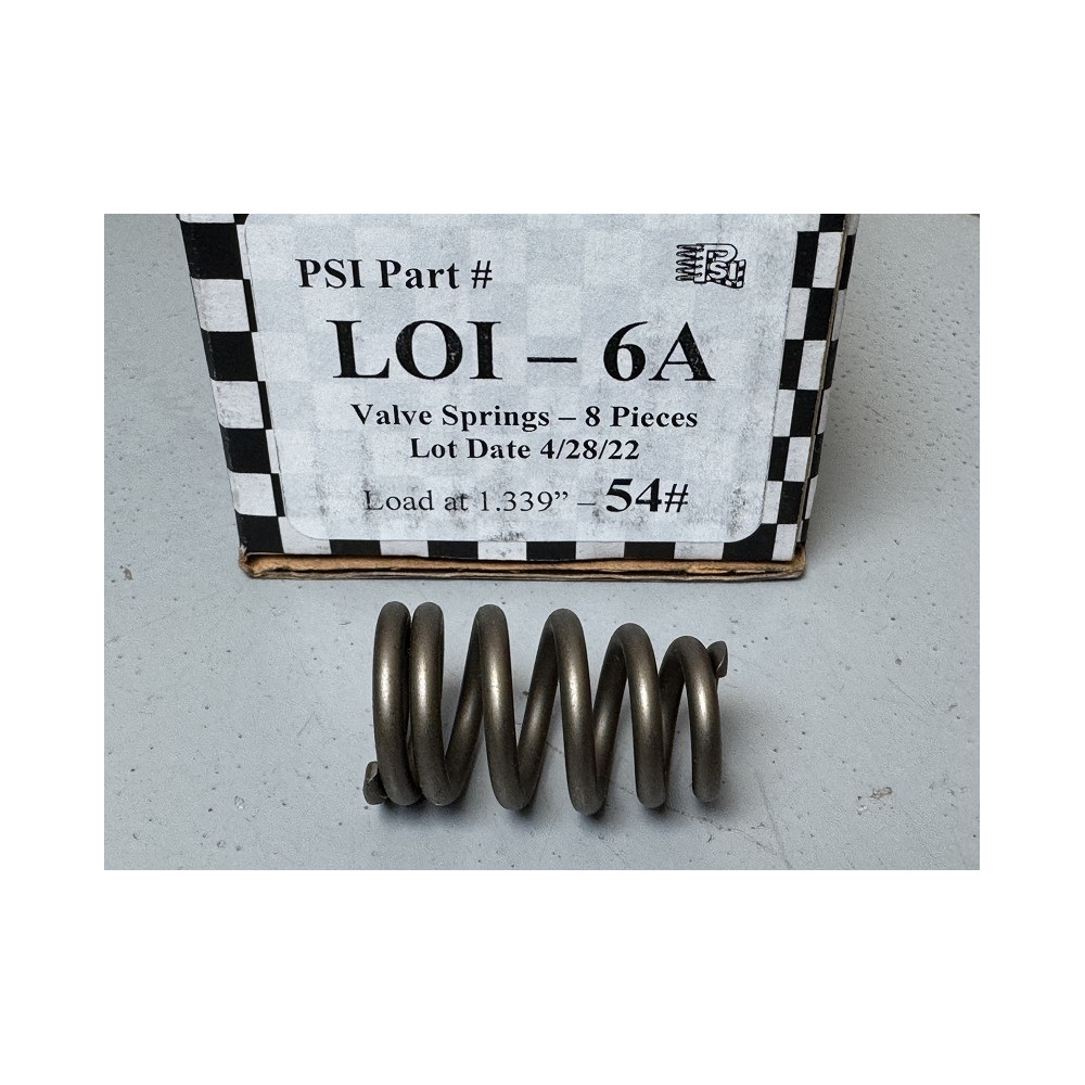 Ressort de soupape conique PSI Springs Loi 6A