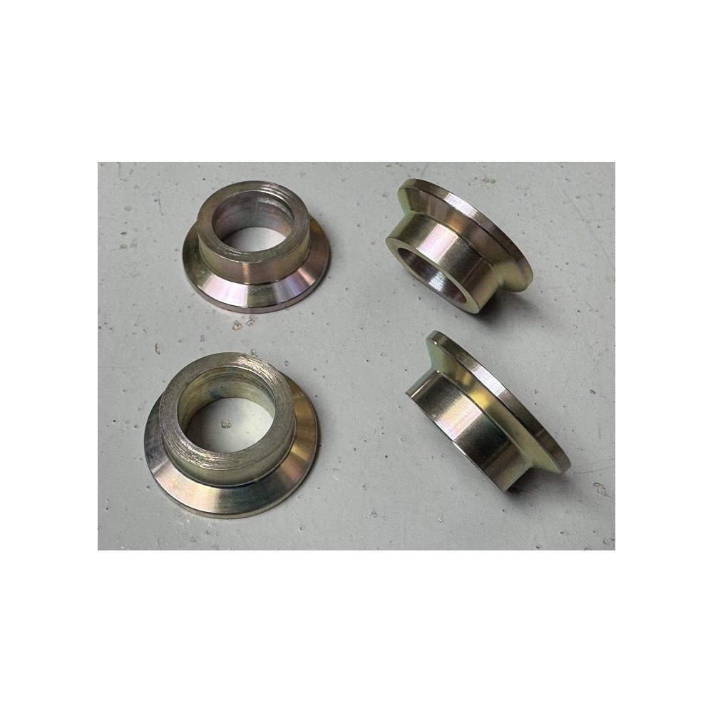 Jeu de 4 entretoises Ø16 pour axe de pivots 205 / 309 GrA