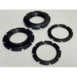 jeu de coupelles inf. + contre écrou M60x150