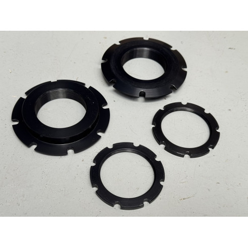 jeu de coupelles inf. + contre écrou M52x150