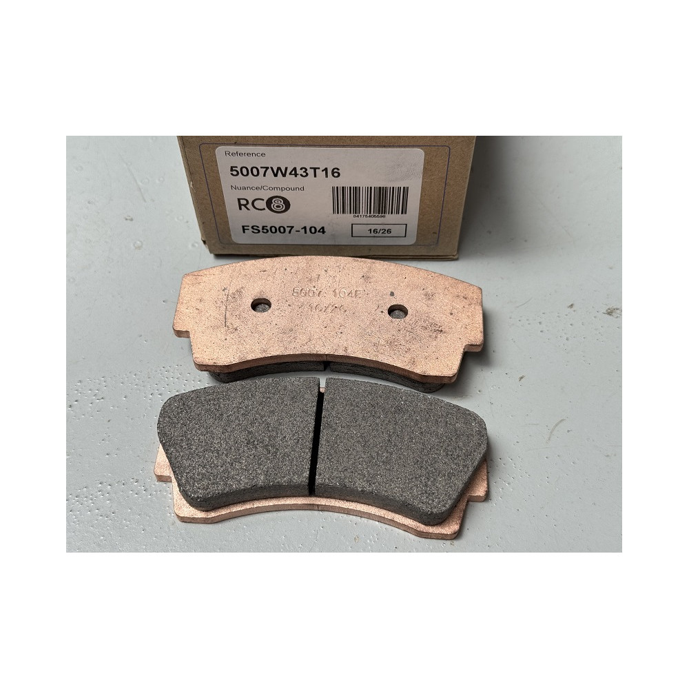 Jeu de plaquettes de frein AV CL RC8